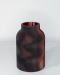 Dunkle Vase Luna in Dunkler Samt, 3D-gedruckt – TAO Dekor